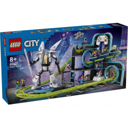 Klocki LEGO 60421 Park Świat Robotów z Rollercoasterem CITY